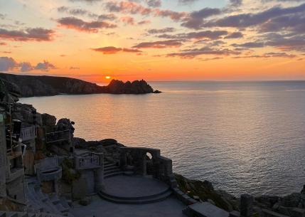 September dawn at the Minack